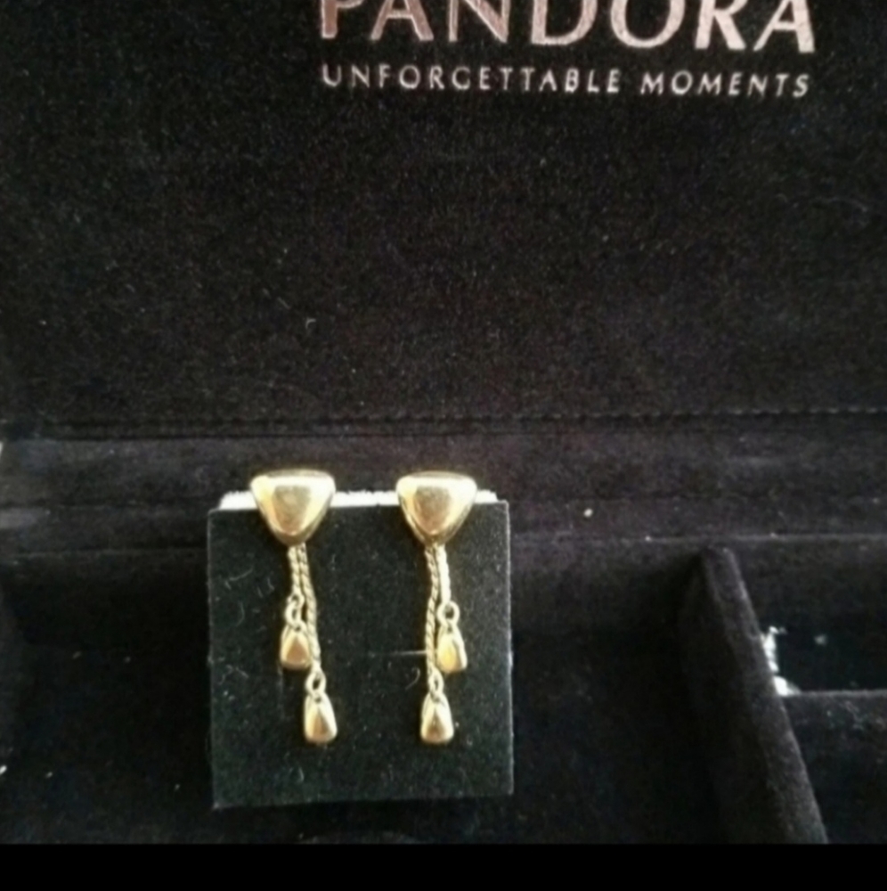Gold Earrings by Monet